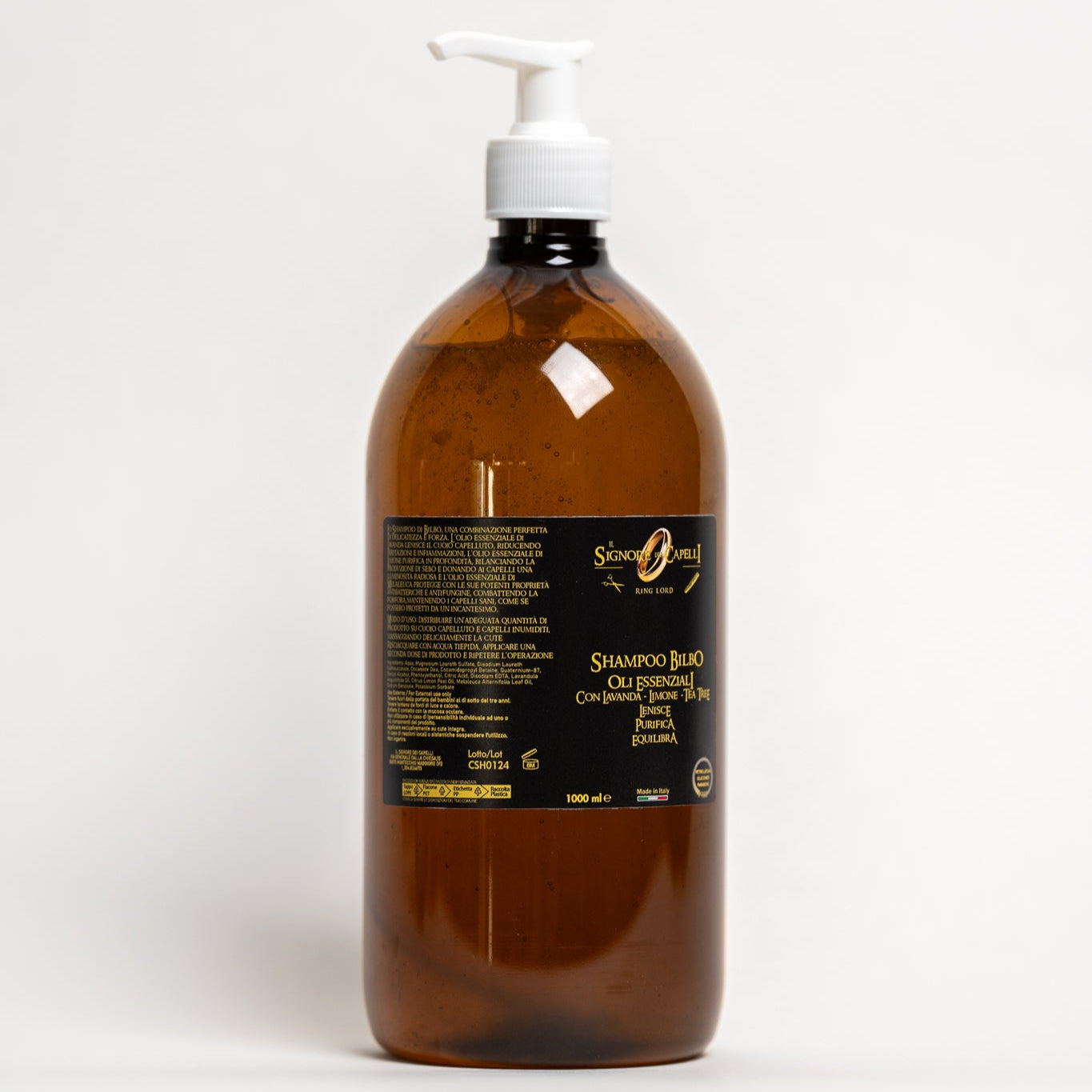 SHAMPOO BILBO OLI ESSENZIALI - Rigenerante e rinvigorente