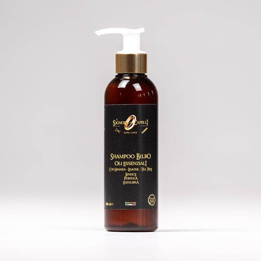 SHAMPOO BILBO OLI ESSENZIALI - Rigenerante e rinvigorente