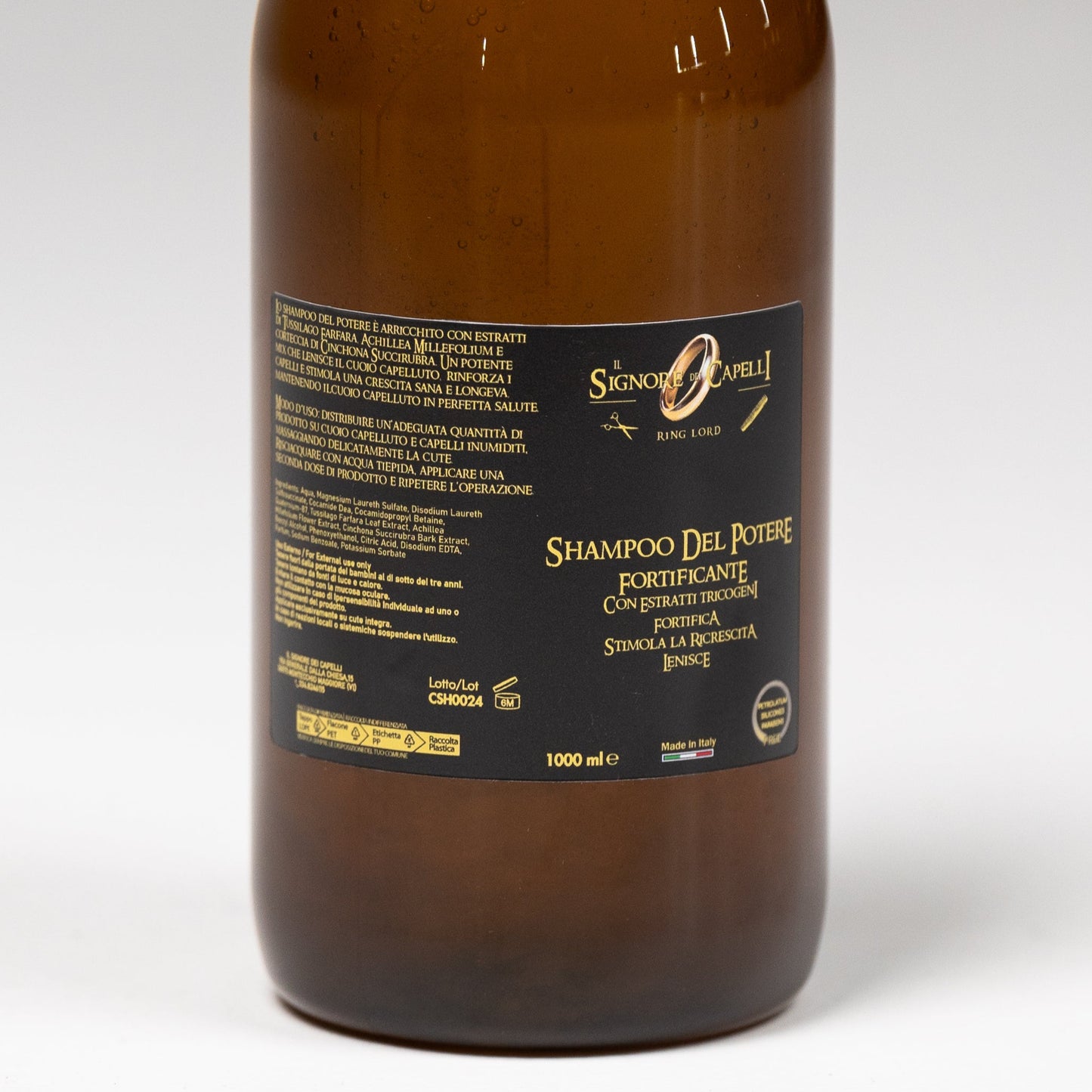 SHAMPOO DEL POTERE - Fortificante e Rinforzante